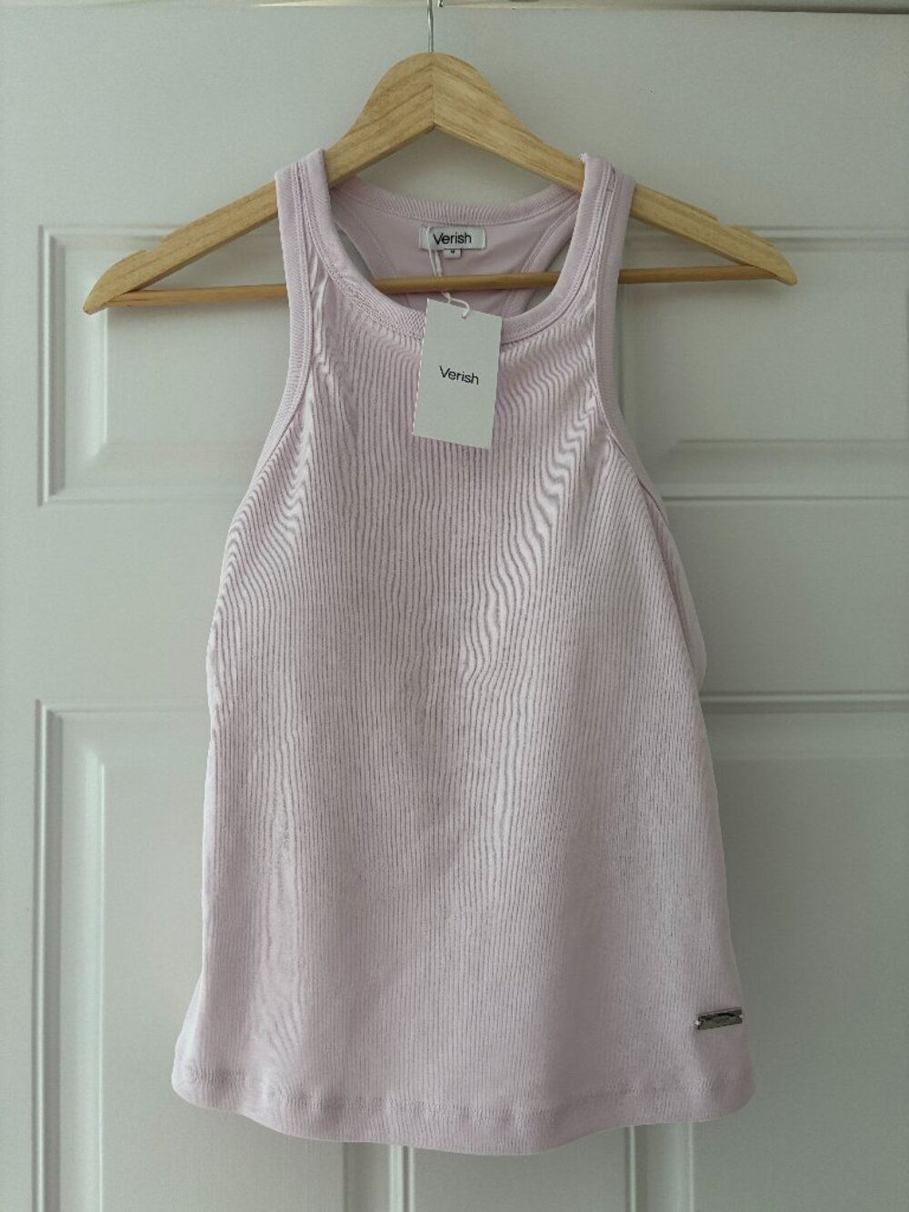 Verish Cotton Racerback Bra Top – Pink – Size M – NWT